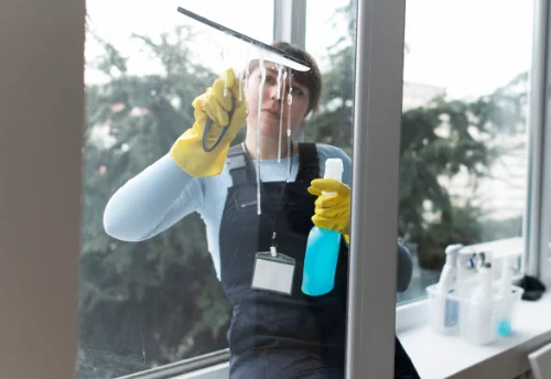Nettoyage de vitres intérieures et extérieures à la Londe